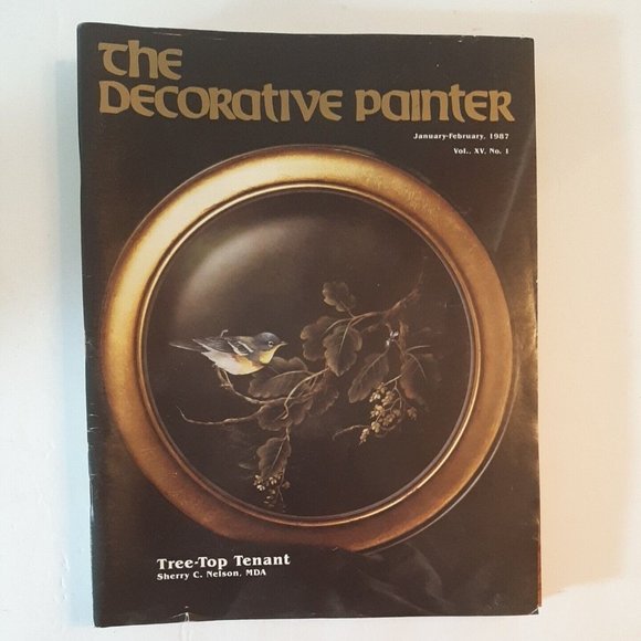 5 Decorative Painter Magazines 1987 National Tole Society - Picture 3 of 12
